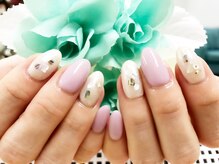 ダブルネイル(Double Nail)/[石田] キレイめシェルネイル