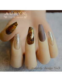 12月限定monthly &nbsp;design No,9