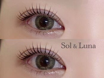 ソルルナ(Sol & Luna)の写真/【目の形、まつ毛の状態に合わせたデザインをご提案♪】種類豊富なロッドでさまざまなデザイン対応可能◎