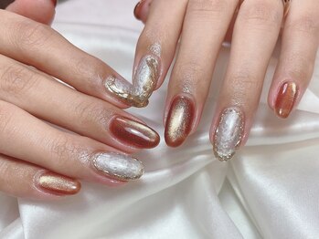 シキナ(shikina)/ニュアンス オレンジブラウン