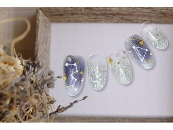 FASTNAIL松戸駅西口店【パラジェル/ジェルネイル専門/定額/マグネット/フットネイル】/ラメネイル シンプル 【11915】