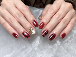 チェックネイル