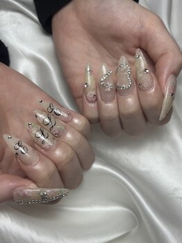 お持ち込みデザインネイル