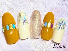 ディアナ ひたちなか高場店(DIANA)/定額ネイル　7,700円　A‐014