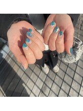 ステム(STEM.)/アートカラーでまるフレンチ