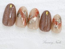 ラグジュアリーネイルズ オオミヤ(Luxury Nails Omiya)/くすみ*ニュアンスネイル
