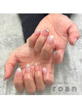 ロアンネイル(roan nail)/きらきらグラデーション