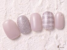 アイネイルズ 横浜WEST店(I-nails)/ガーリーピンクチェック7480円