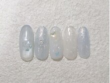 リノ ネイル(Rino nail)/６月新作 すずしげネイル 706ｃ2