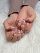 シュシュ(chouchou)/ツイードネイル