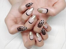 ジョジョ 本店(JOJO)/持ち込み/ヒョウ柄/ミラー