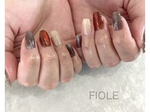 フィオル(FIOLE)/秋ネイル♪
