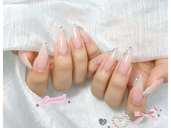 リオラネイル(Liora Nail)/夏スカルプシンプルデザイン