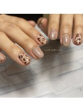 ペル(Per)/マットなアニマル柄