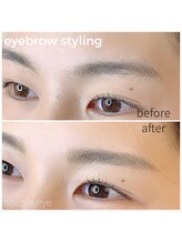 スープル アイ(SOUPLE.eye)/アイブロウ×まつパで垢抜け目元