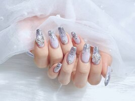 ラメグラネイル♪