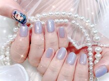 ボガスティーズネイル(Vogusty's nail)/痛ネイル＋ワンカラーorラメグラ