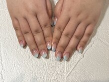 リッカ(Ricca)/ブルーラメグラデーション