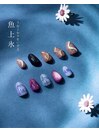 2025四季_春ネイル-魚上氷-
