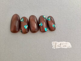 定額マグネット×ホログラム花