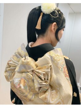 ティヤム(TIAM)/着付・ヘアセット♪