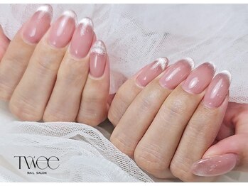 ネイル 本町(nail Twee salon)/マグネットフレンチ