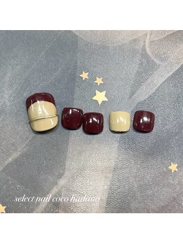 セレクトネイル ココ 秦野店(SELECT NAIL COCO)/フット フレンチアート