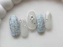 リアン(LIAn.)/ツイードネイル/7000円