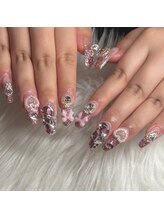 ネイル＆パーツケアrinory石巻店/持ち込みデザイン