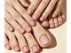 ツギモ ネイル(Tsugimo Nail)の写真/【定額メニュー豊富で破格の4980円から！】シンプルデザイン～海外風デザインまで◎オンリーワンの指先へ！