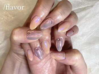 スラッシュフレーバー(/flavor)/オーロラネイル☆