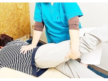 みふく整体院/ポイントをとらえた施術　腰、脚