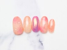 池袋ネイルサロン イイネイル(Ee-Nail)/ジューシーピーチ初回￥6980