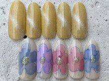 フリークネイル(FREAK Nail)/ニュアンスちぐはぐ ¥11000