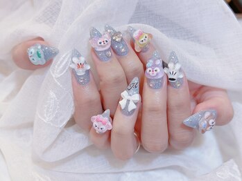 デコール 心斎橋(DECOR)/ダッフィフレンズネイル