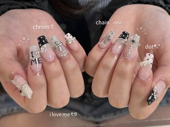 ネイルメゾン 渋谷店(NAIL MAISON)の写真/【17000円スカルプ持ち込みご相談コース】長さだし10本にお好きな持ち込みアートをご案内♪