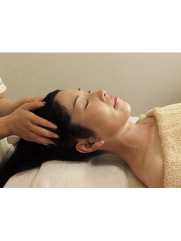 ヘッドスパで癒されたい