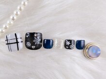 ショコ アンド ラム(Syoko&Lum)/★ウィンターチェックネイル★