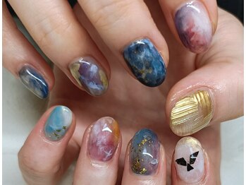 メロウトーン(mellow tone)の写真/【Art plus Design（他店オフ込）￥9,000→￥8,500】ニュアンスネイルであなたの指先を特別に彩ります☆