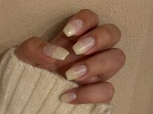 ジェミーネイル シンジュク(Jemiy nail shinjuku)/【Airi】レースフレンチ¥9800