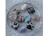 【初回オフ無料】4.5月春の親指デザインフットネイル¥6800