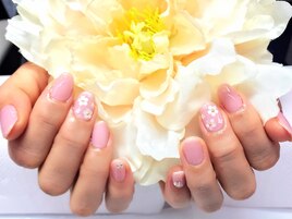 フラワー×ホロネイル