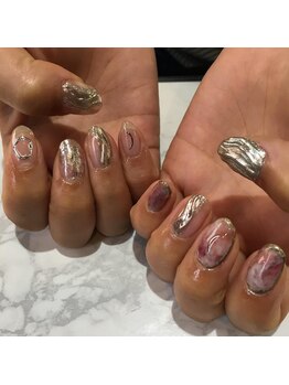 ラウンジ 町田店(RounGe)/シンプルネイル オフ込み料金!