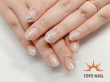 トヨネイル(TOYO NAIL)/ラメホログラデーション