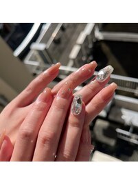 ジェルネイル×定額コース