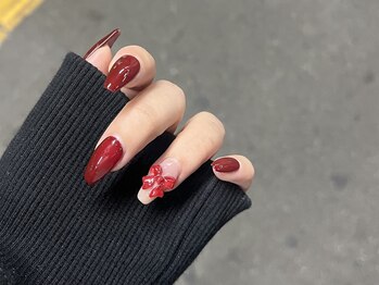 インザピンクリリー(in the pink LILY)/ボルドーネイル/担当赤木