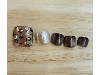 ループスネイルスペース 日吉店(Loops Nail Space)/冬本番フットデザイン