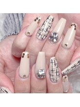 ダイアモンドネイルスタジオ 新宿店(Diamond Nail Studio)/チップ+デザイン10本