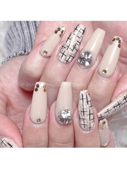 ダイアモンドネイルスタジオ 新宿店(Diamond Nail Studio)/チップ+デザイン10本