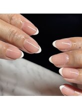アイリッシュネイル 久屋大通店(Irish Nail)/王道白フレンチ